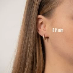 Vibholm GULD - Creoler - PT47765 -Gavefest PT47765 14mm 9 M