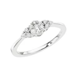 Diamond By Vibholm - Ring, 0,29 Ct. W/si - 14 Kt. Hvidguld