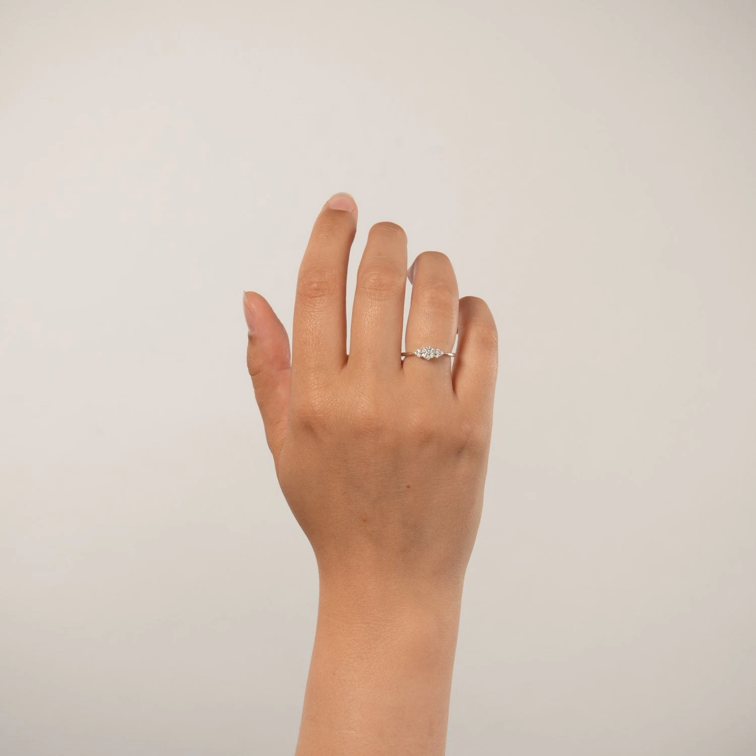 Diamond By Vibholm - Ring, 0,29 Ct. W/si - 14 Kt. Hvidguld 4 Diamond By Vibholm - Ring, 0,29 Ct. W/si - 14 Kt. Hvidguld - Billede 2