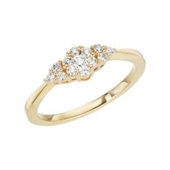 Diamond By Vibholm - Ring, 0,29 Ct. W/si - 14 Kt. Guld