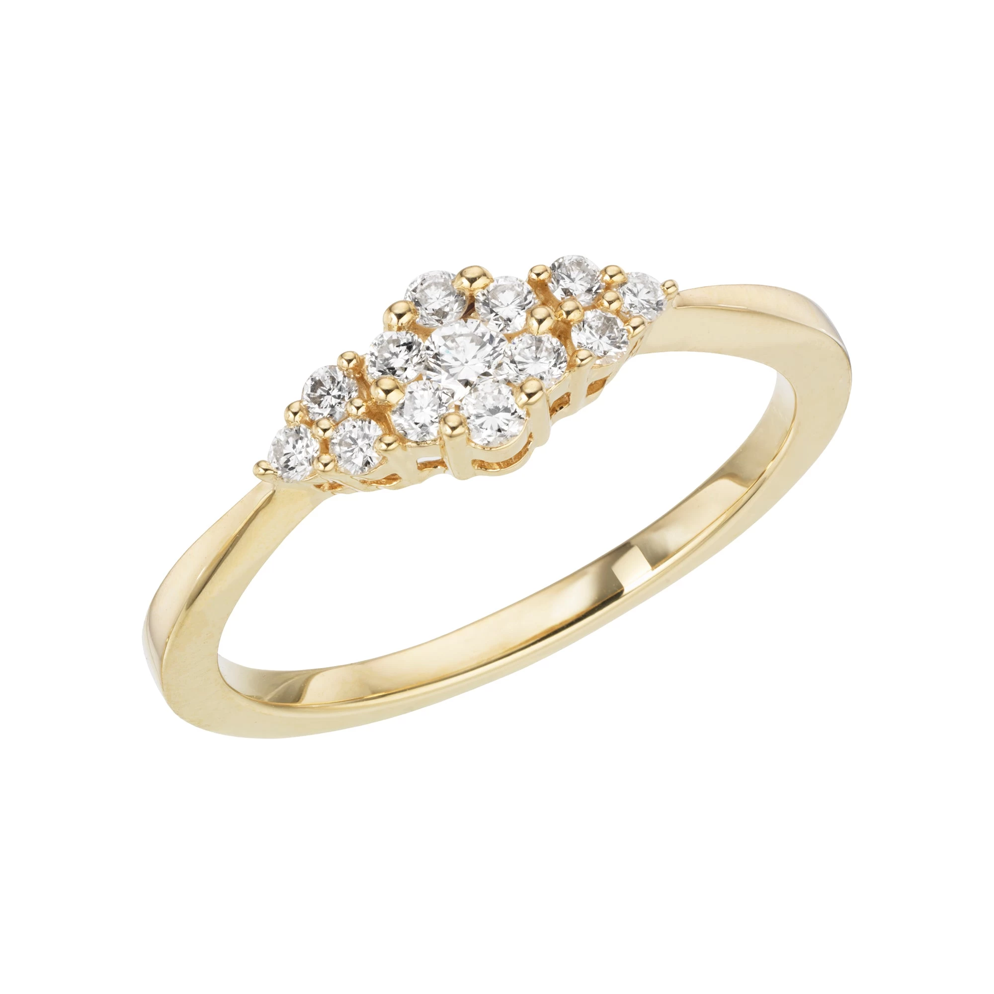 Diamond By Vibholm - Ring, 0,29 Ct. W/si - 14 Kt. Guld 2 Diamond By Vibholm - Ring, 0,29 Ct. W/si - 14 Kt. Guld