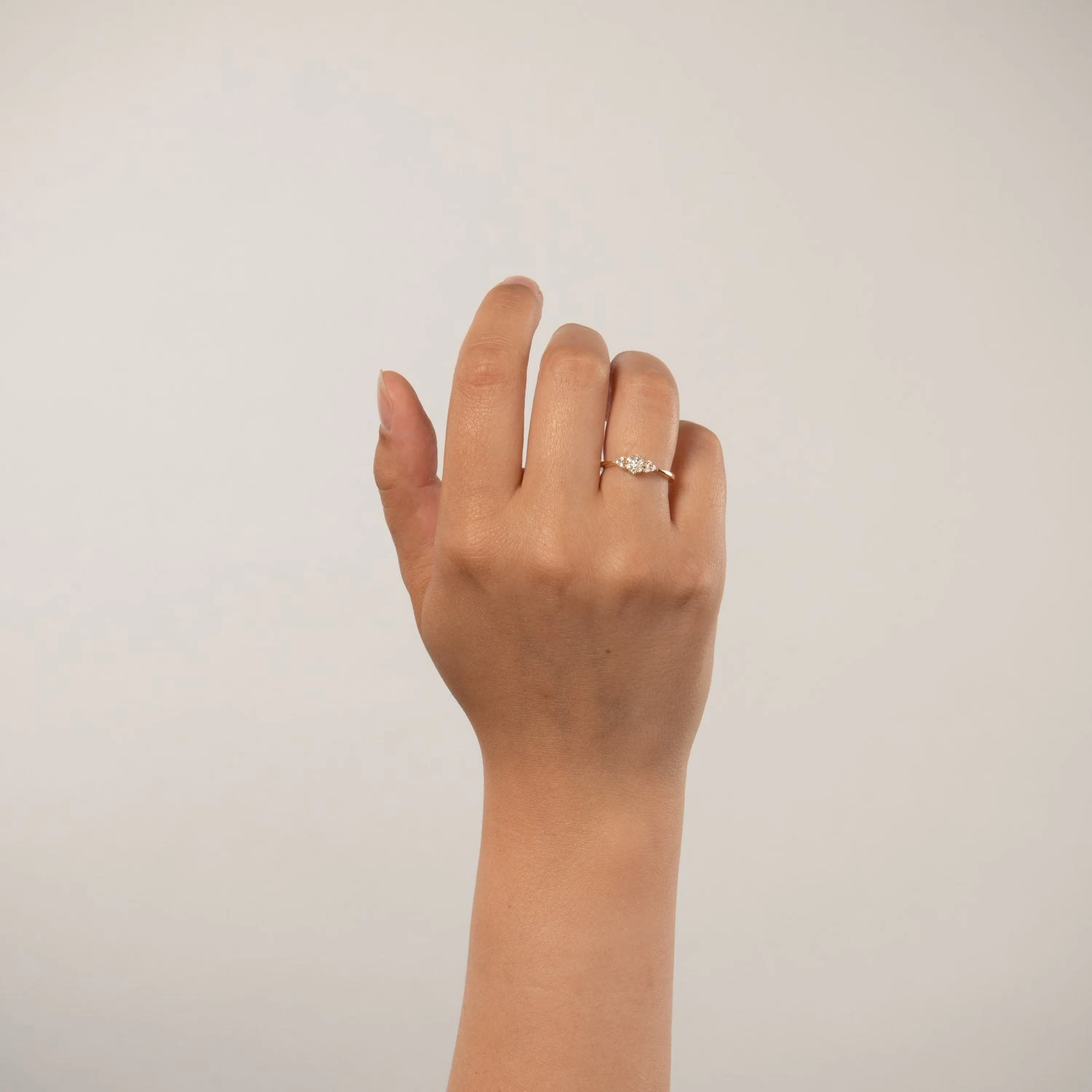 Diamond By Vibholm - Ring, 0,29 Ct. W/si - 14 Kt. Guld 3 Diamond By Vibholm - Ring, 0,29 Ct. W/si - 14 Kt. Guld - Billede 2