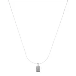 Vibholm SØLV - Halskæde Med Pladevedhæng - Sterlingsølv