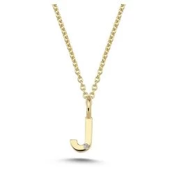 Nuran - Bogstav Vedhæng, J - 14 Kt. Rødguld