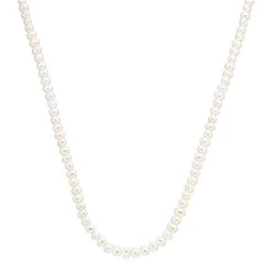 Vibholm Men - Halskæde Med Ferskvandsperler - Sølv