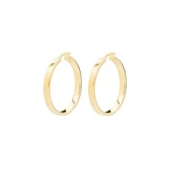 View Jewellery - Litten Creoler Stor - VOR15408-FG