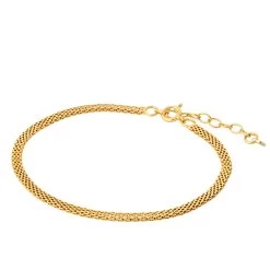 Pernille Corydon - Nora Armbånd, 16 - 19 Cm - Forgyldt Sølv