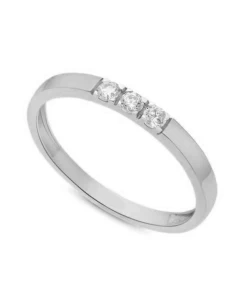 Diamond By Vibholm - Diamantring 0,09 Ct. - 14 Kt. Hvidguld