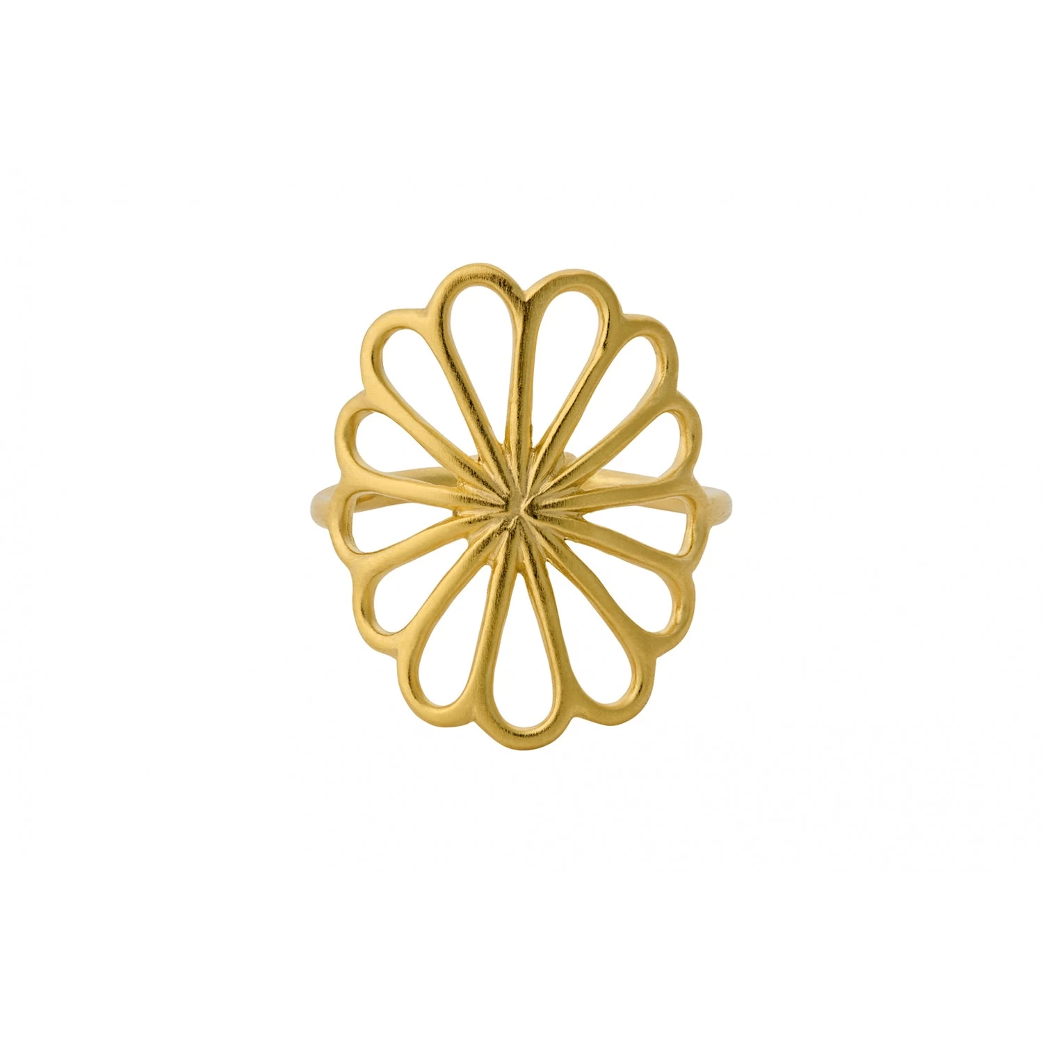 Pernille Corydon - Bellis Ring, Large - Forgyldt Sølv 3 Pernille Corydon - Bellis Ring, Large - Forgyldt Sølv