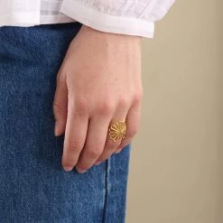 Pernille Corydon - Bellis Ring, Large - Forgyldt Sølv 5 Pernille Corydon - Bellis Ring, Large - Forgyldt Sølv -Gavefest r 328 gp 2