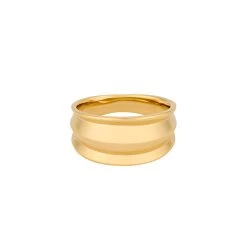 Pernille Corydon - Ocean Shine Ring - Forgyldt Sølv